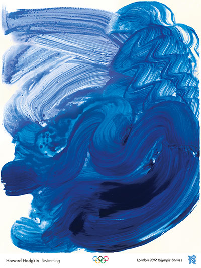 Official Olympic posters: Howard Hodgkin Olympic poster