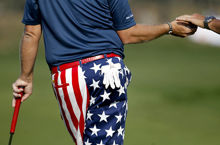 Best of the week in sport: John Daly in action at the Lake Malaren Shanghai Masters