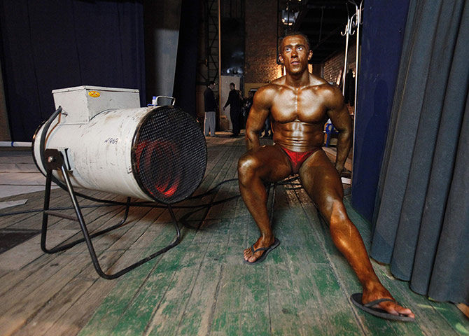 Best of the week in sport: A participant at the 