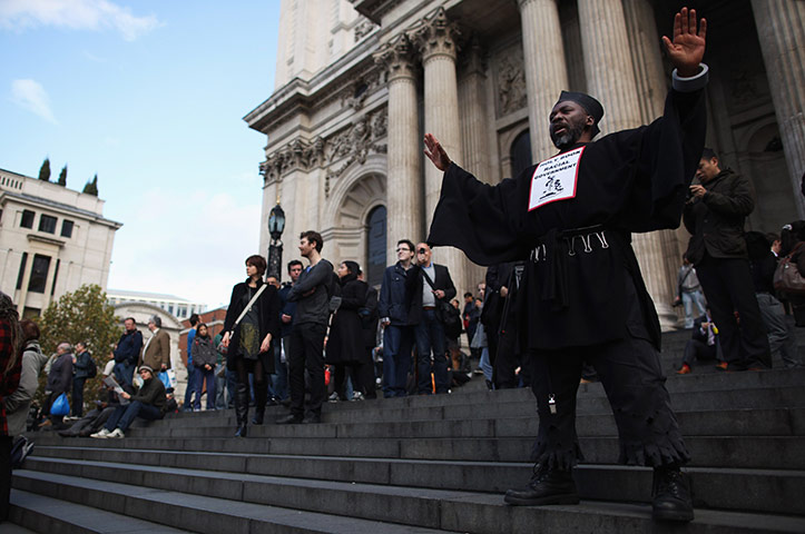 Week in business: Protestors Are Asked To Remove Tents From St Pauls Or Face Eviction