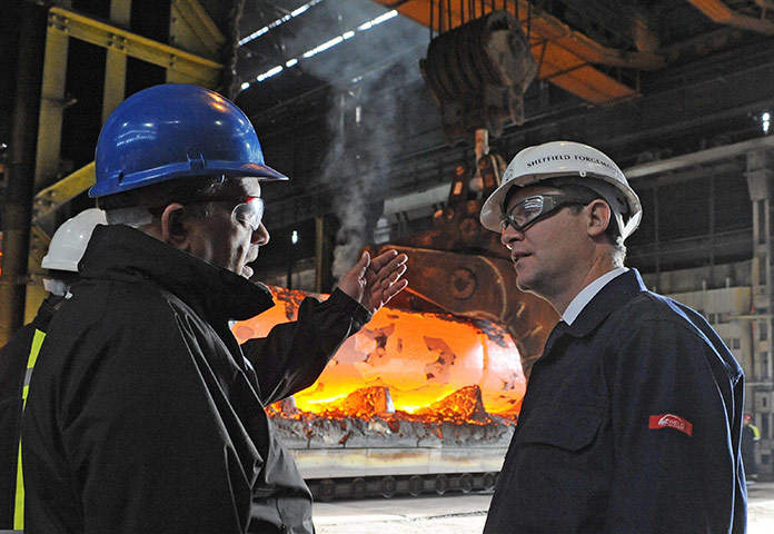 Week in business: Deputy Prime Minister Nick Clegg at Sheffield Forgemasters