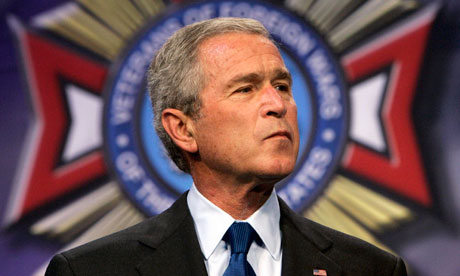 President George W Bush in 2007