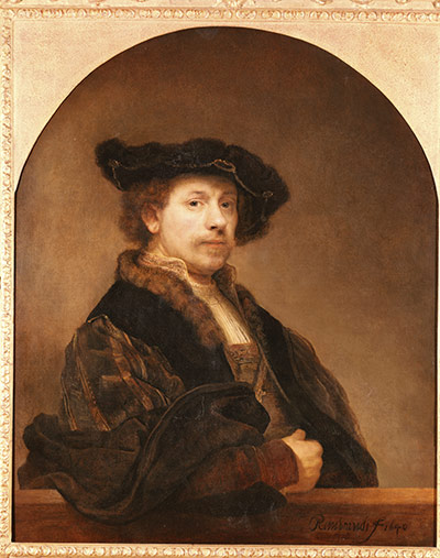 Free Museum entry: Self-Portrait by Rembrandt Harmensz van Rijn