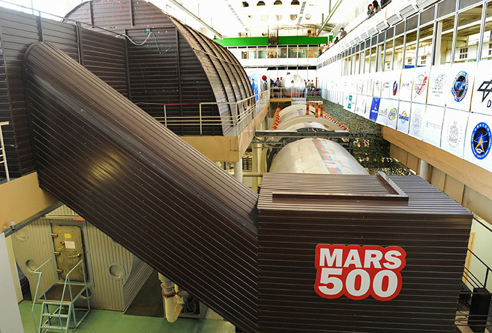 Mars500: 3 June 2010: The Mars500 isolation facility