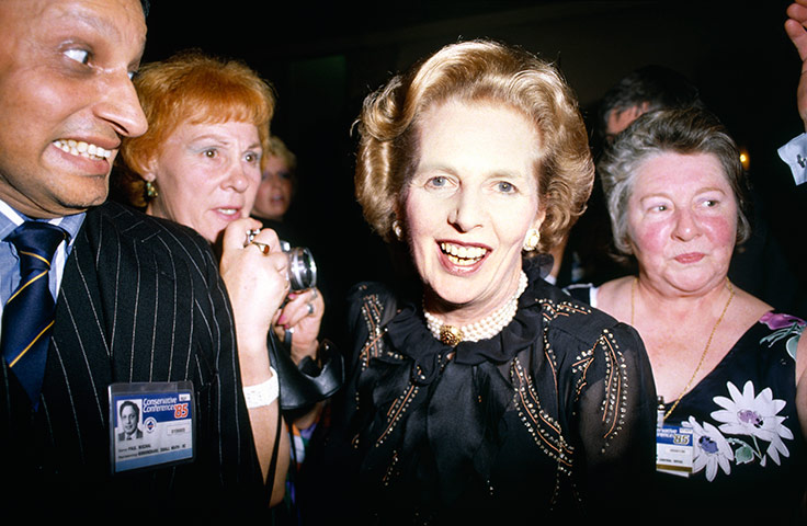 Chris Steel-Perkins: Margaret Thatcher during the Conservative Party Conference, 1985