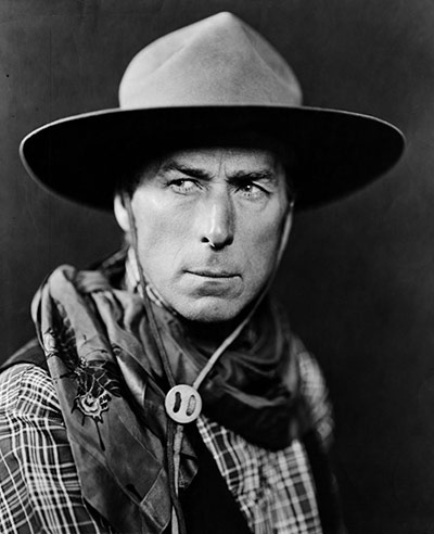 10 best: silent stars: Actor William S. Hart as a Cowboy