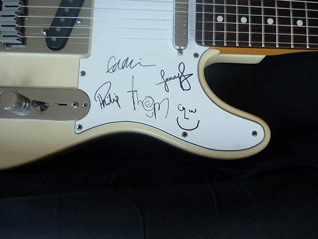 Week in music: Radiohead guitar