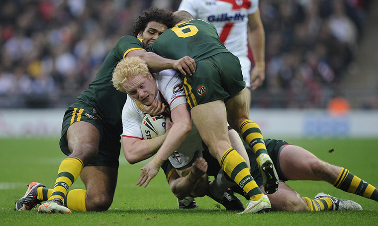 Gillette Four Nations: James Graham finds the Australian defence a hard thing to break