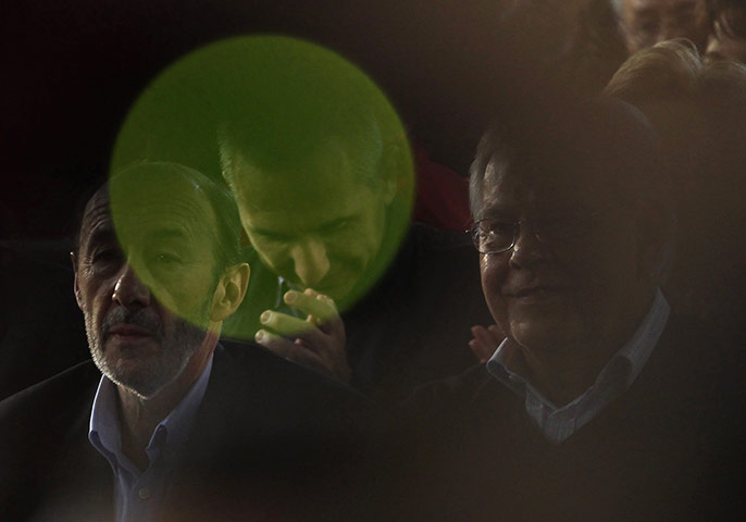 24 hours in pictures: Perez Rubalcaba 