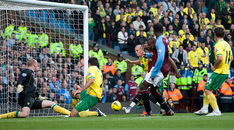 football: Aston Villa v Norwich City - Premier League
