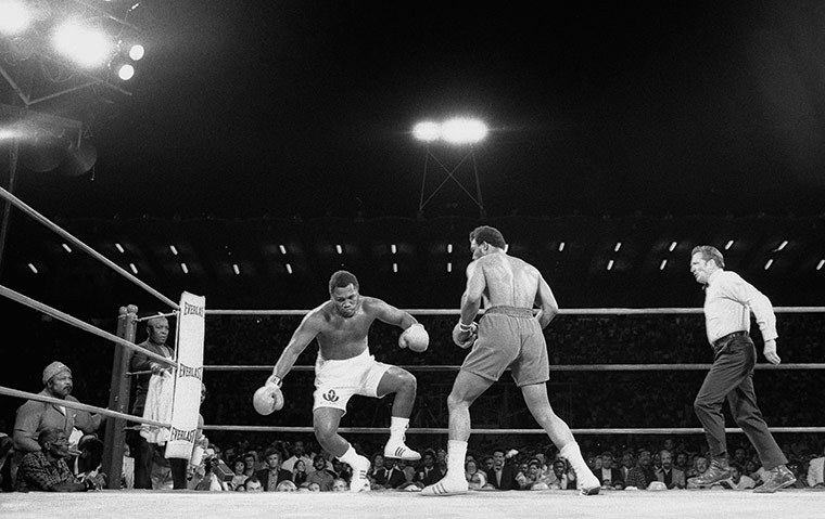 Joe Frazier: Joe Frazier against George Foreman