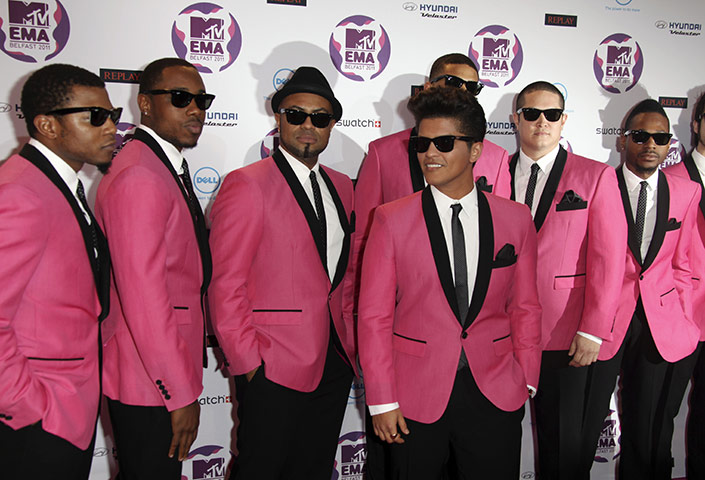 MTV Europe music awards: Bruno Mars