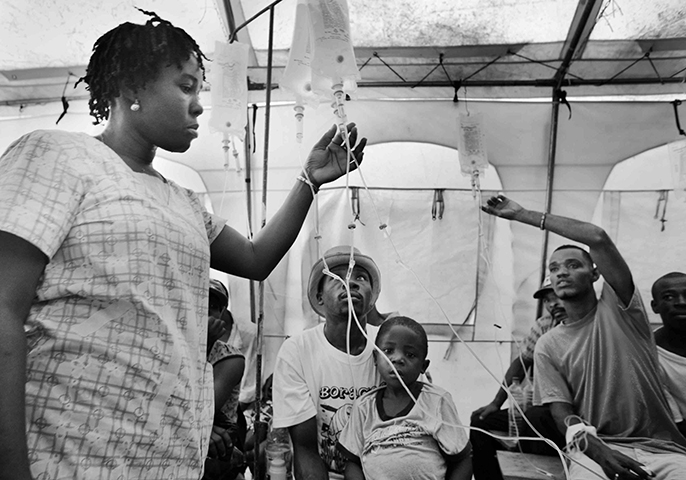 Cholera in Haiti: One year anniversary