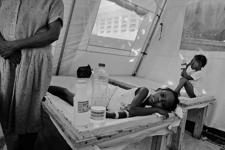 Cholera in Haiti: One year anniversary