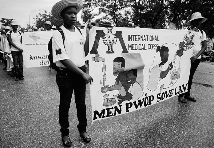 Cholera in Haiti: One year anniversary