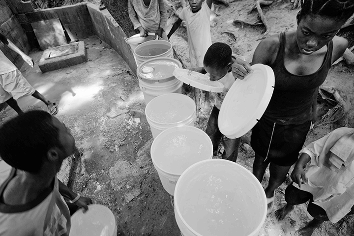 Cholera in Haiti: One year anniversary
