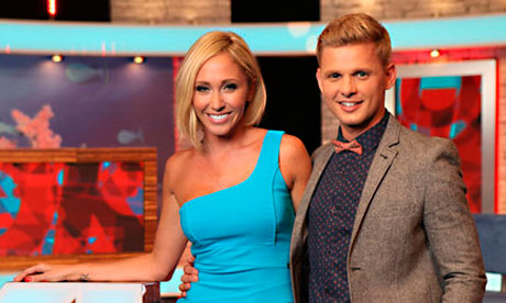 OK! TV presenters Jenny Frost and Jeff Brazier