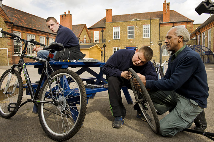 Bridge Academy: bike fixing