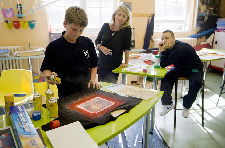 Bridge Academy: Art class