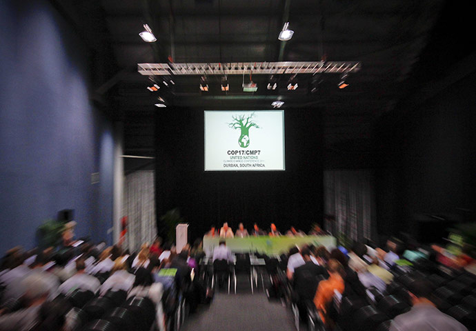 COP17 in Durban:  United Nations Climate Change Conference 2011 in Durban, South Africa