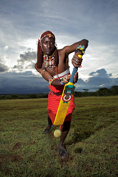 Maasai Cricket Warriors: The Maasai Cricket Warriors captain Nissan Jonathan Ole Meshami