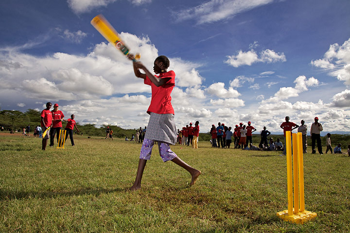 Maasai Cricket Warriors: THINK WISE World AIDS Day Mini Cricket Tournament