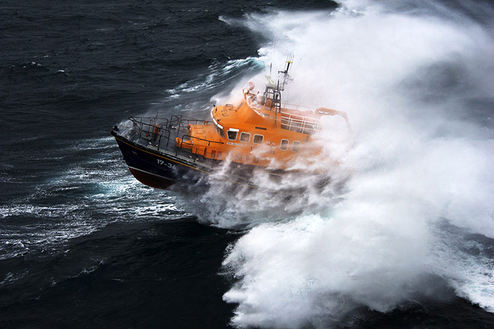 24 hours in pictures: Lifeboat 
