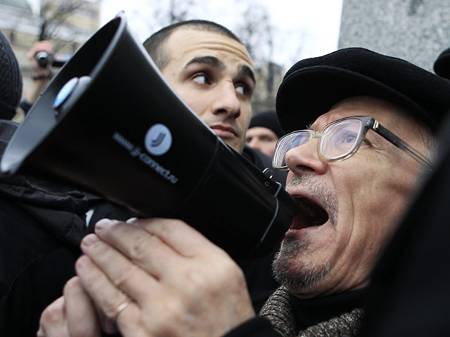 Moscow protests: Opposition leader Eduard Limonov