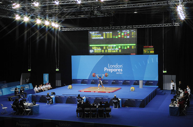 Olympic test event: weightlifting test event