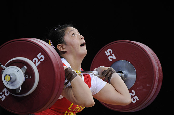 Olympic test event: Kang Yue of China