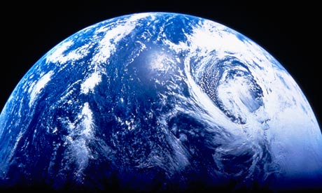 Planet earth in Outer Space