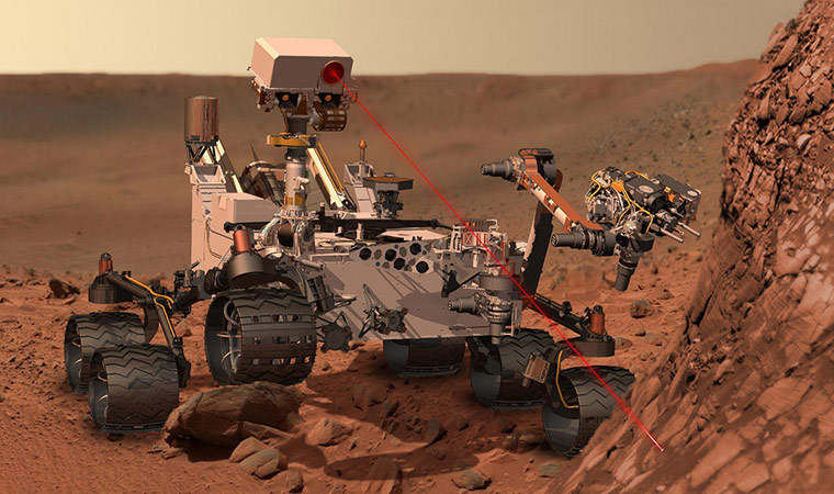 Month in Space: Curiosity at Work on Mars