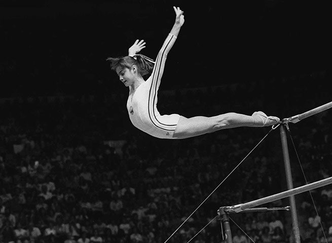 Gymnastics: Olympics Comaneci