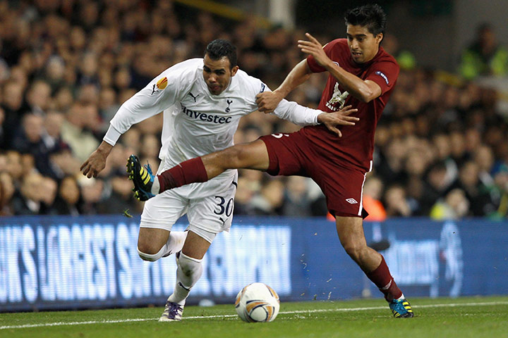 Man Utd targets: Sandro of Tottenham Hotspur and Christian Noboa of FC Rubin Kazan