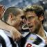 Man Utd targets: Juventus' Marchisio celebrates with teamate Giorgio Chiellini after scoring