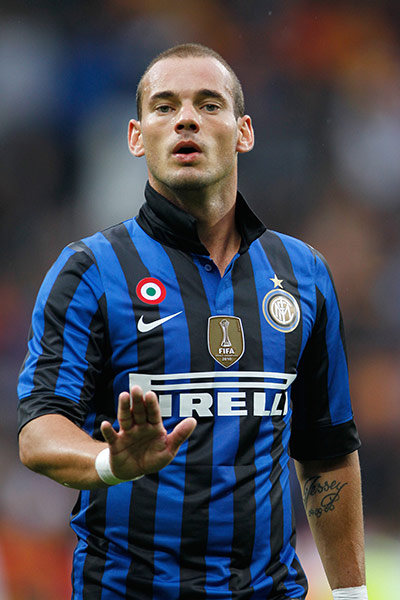 Man Utd targets: Wesley Sneijder of Internazionale