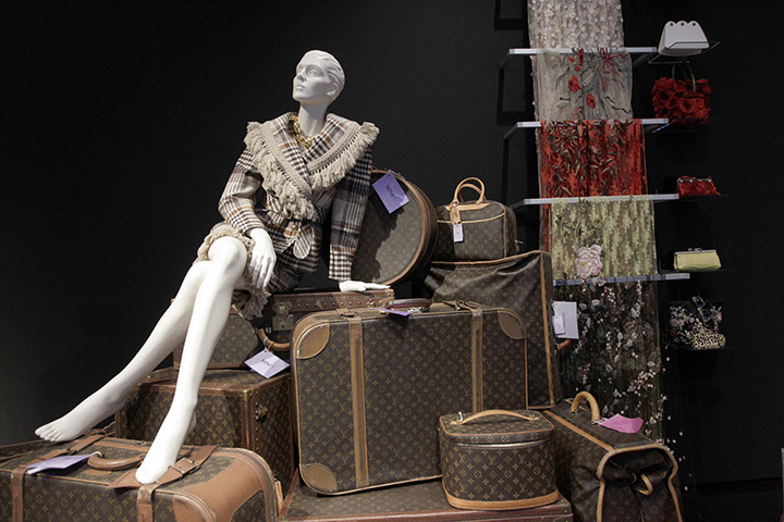 Elizabeth Taylor auction: Clothing, luggage, scarfs and handbags at Elizabeth Taylor auction