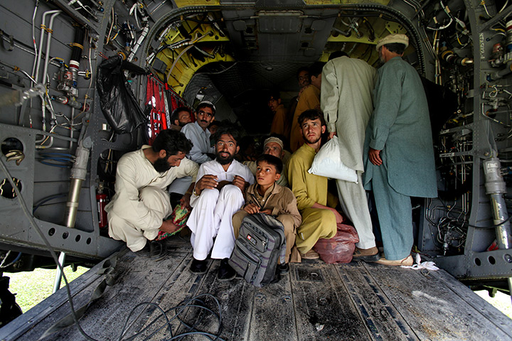 Declan Walsh: Kalam Valley, Pakistan: Flood-stricken villagers are evacuated 