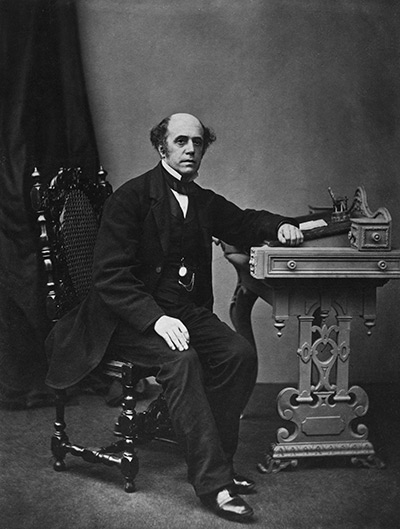 Thomas Cook: English tourist pioneer Thomas Cook (1808 - 1892)