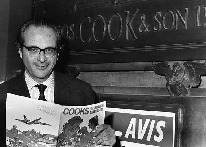 Thomas Cook: Mr Vladimir Raitz, the owner of Horizon Holidays