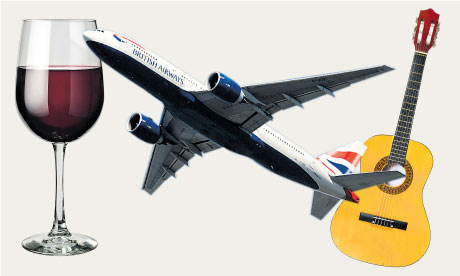 Don't want a drink? Say you're a pilot – or worse, that you play guitar?