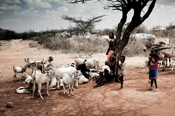 Samburu People: Samburu tribal people of Kenya