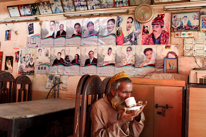 Declan Walsh: Sehwan Sharif: The Quaid i Awam, or Father of the nation restaurant