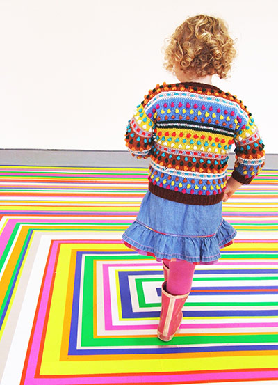 Weekend Readers' pictures: Jim Lambie's floor at Jupiter Artland in Edinburgh