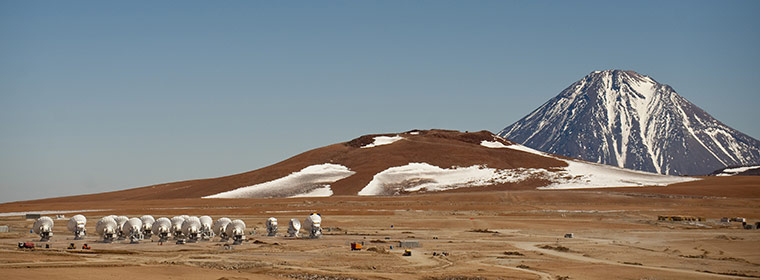  Year in Science: Radio telescope antennas of the ALMA ( A