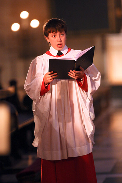 10 best christmas songs: The Kings College Choir In Cambridge Rehearsing For A Christmas Eve Service