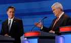 Mitt Romney, Newt Gingrich