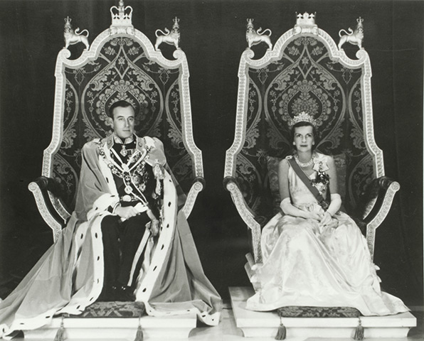 art gifts to the nation: Lord and Lady Mountbatten