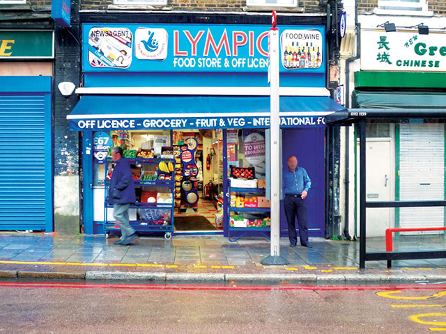 Olympic effect: Olympic Food Store & Off Licence