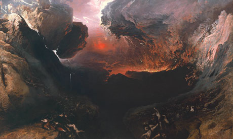 Detail from The Great Day of His Wrath, 1851-3, by John Martin.